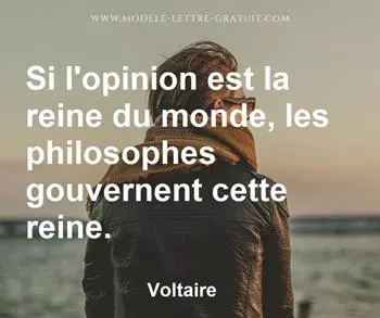 Citation de Voltaire