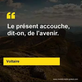 Citation Voltaire