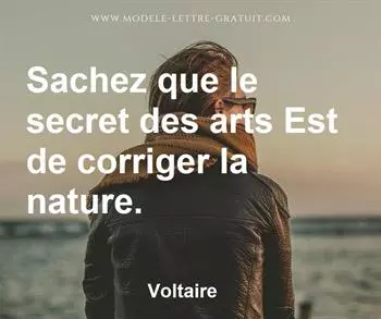 Citation de Voltaire