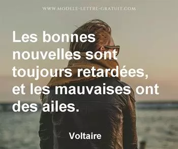 Citation de Voltaire
