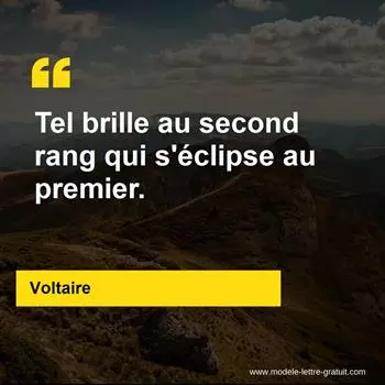 Citation Voltaire