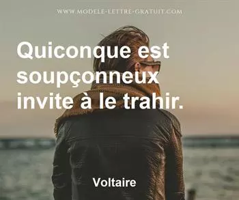 Citation de Voltaire
