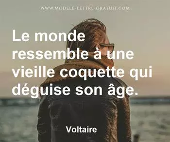 Citation de Voltaire