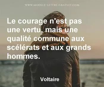 Citation de Voltaire