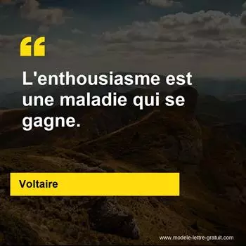 Citation Voltaire