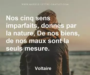 Citation de Voltaire