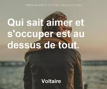 Citation de Voltaire