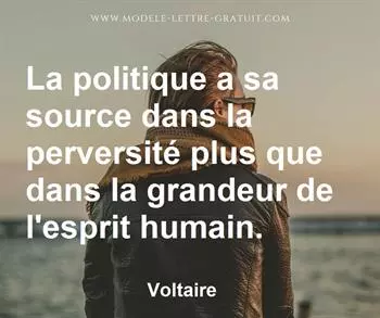 Citation de Voltaire
