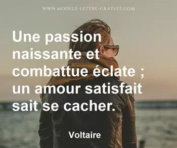 Citation de Voltaire