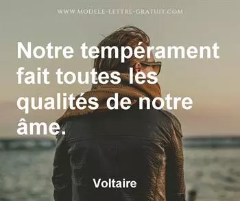 Citation de Voltaire