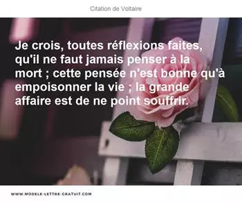 Citations Voltaire
