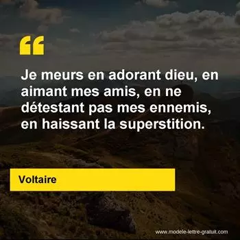 Citation Voltaire