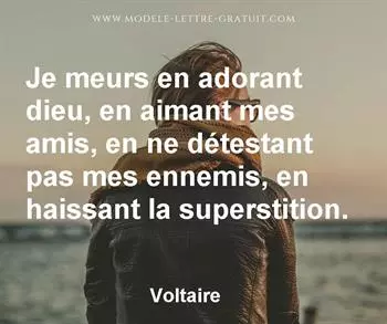 Citation de Voltaire