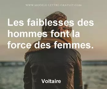 Citation de Voltaire