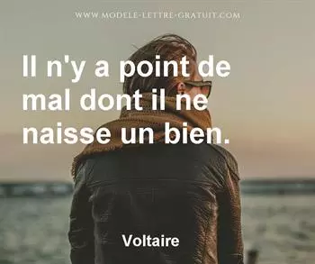 Citation de Voltaire