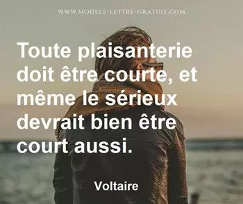 Citation de Voltaire