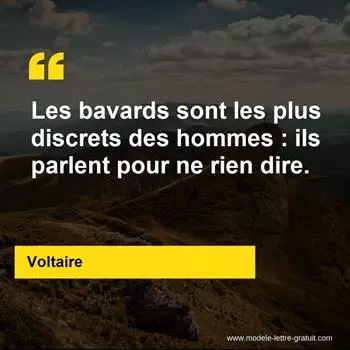 Citation Voltaire