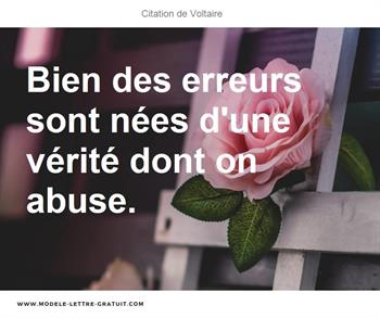 Citations Voltaire