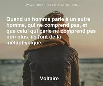 Citation de Voltaire