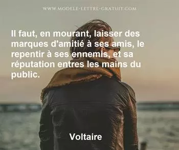 Citation de Voltaire