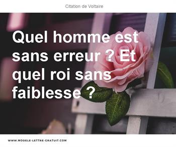 Citations Voltaire