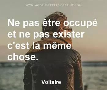 Citation de Voltaire