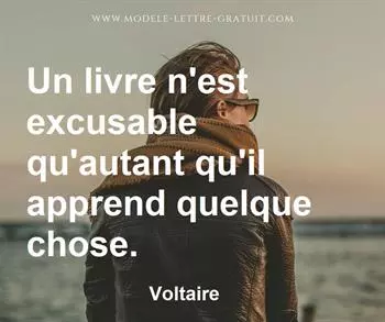 Citation de Voltaire