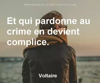 Citation de Voltaire
