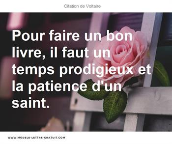 Citations Voltaire