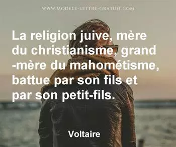 Citation de Voltaire