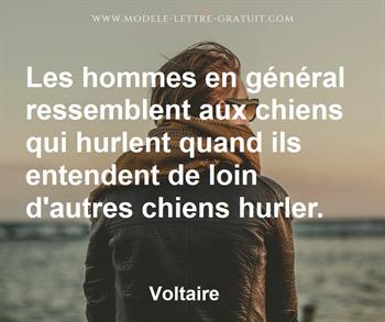 Citation de Voltaire