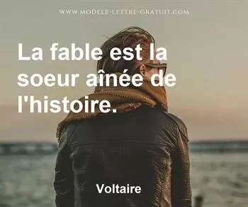 Citation de Voltaire
