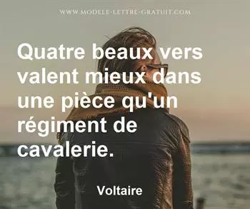 Citation de Voltaire