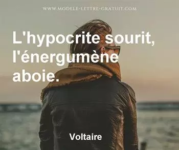 Citation de Voltaire