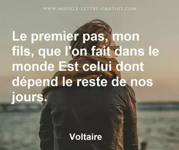 Citation de Voltaire