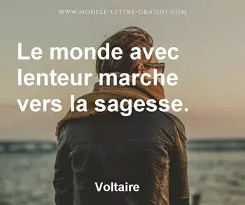 Citation de Voltaire
