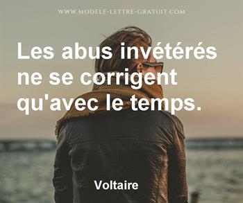 Citation de Voltaire