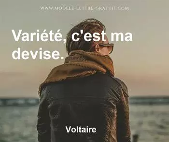 Citation de Voltaire