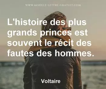 Citation de Voltaire