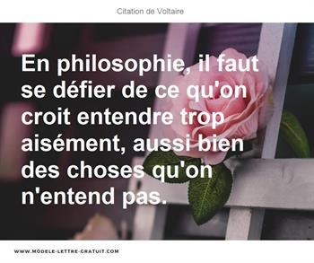 Citations Voltaire