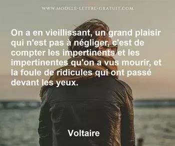 Citation de Voltaire