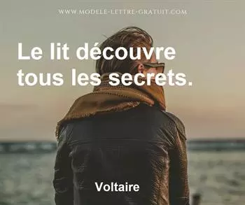 Citation de Voltaire