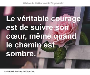 Citations Walther von der Vogelweide