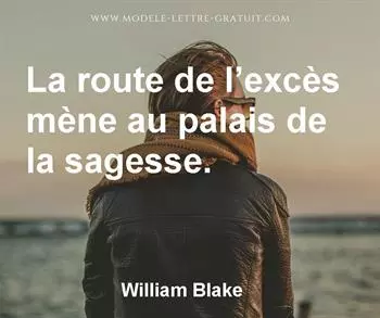 Citation de William Blake