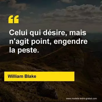Citation William Blake