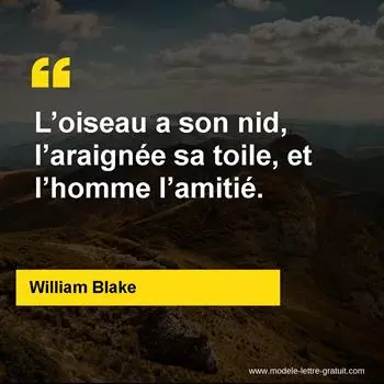 Citation William Blake