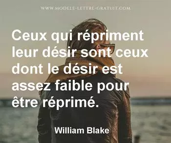 Citation de William Blake