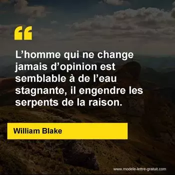 Citation William Blake