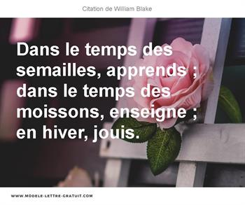 Citations William Blake