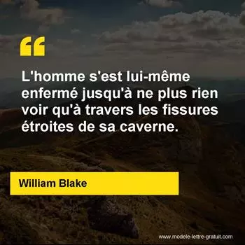 Citation William Blake